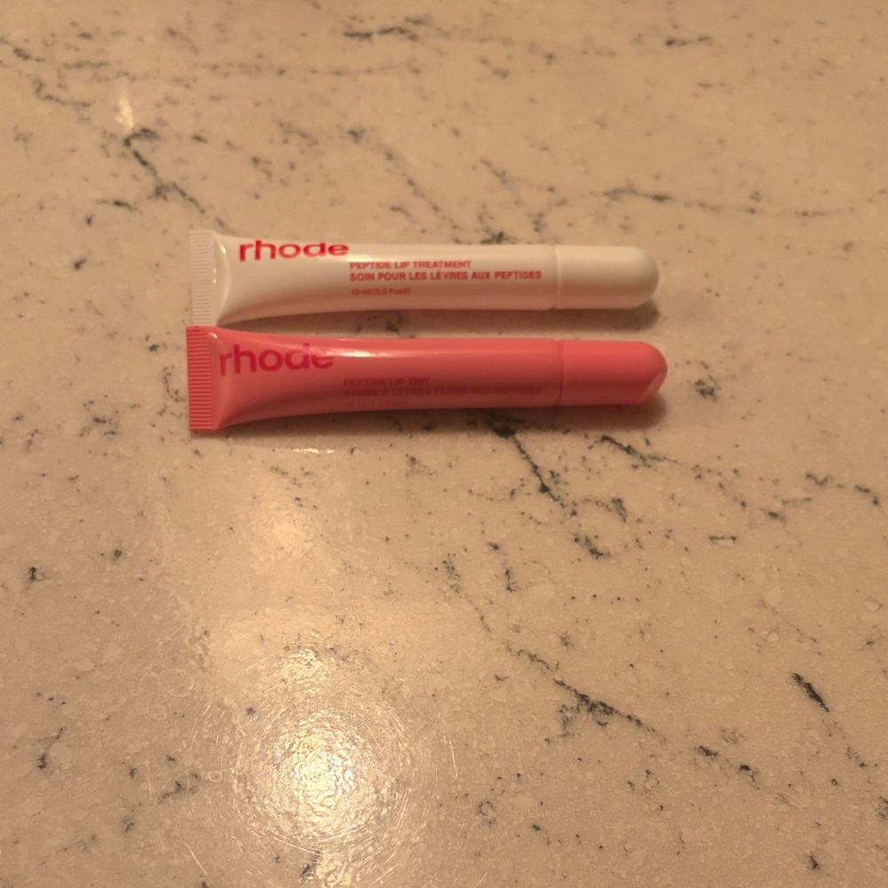 rhode Peptide Lip Treatment - Pink & White/ Brand New/never used
